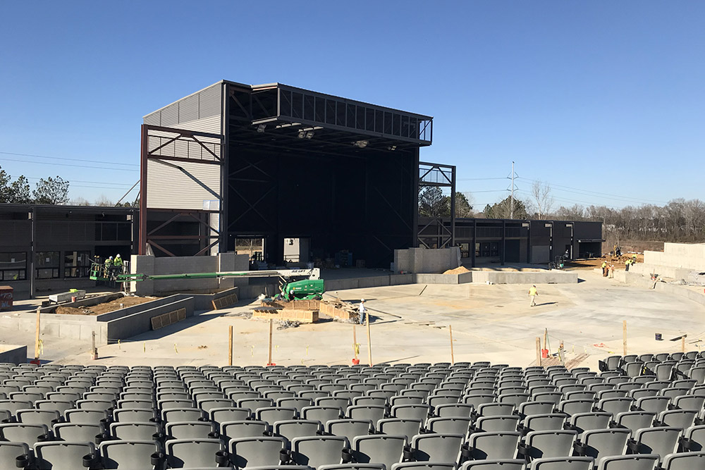 Seating Map The Brandon Amphitheater CSpire Concert Series
