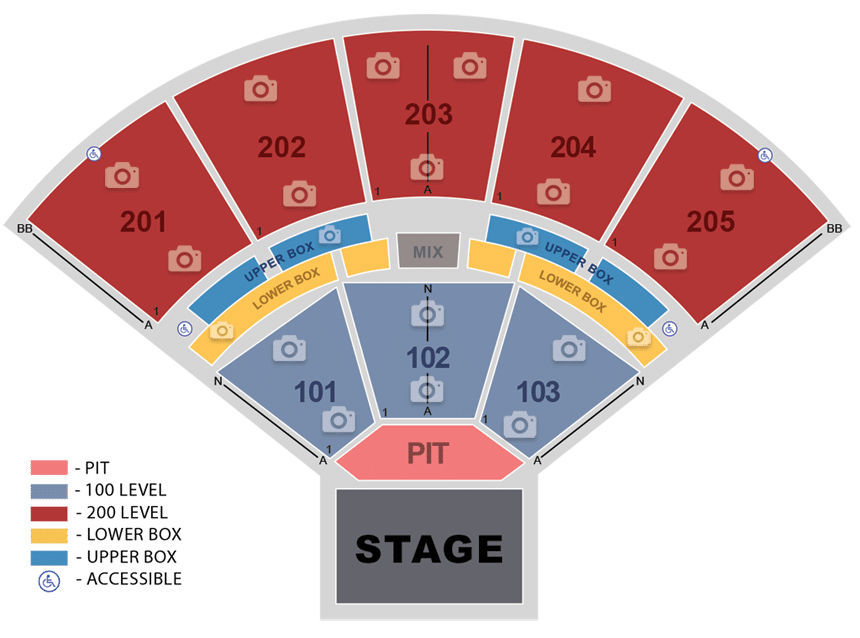 Alpharetta Ga Amphitheater Seating Chart