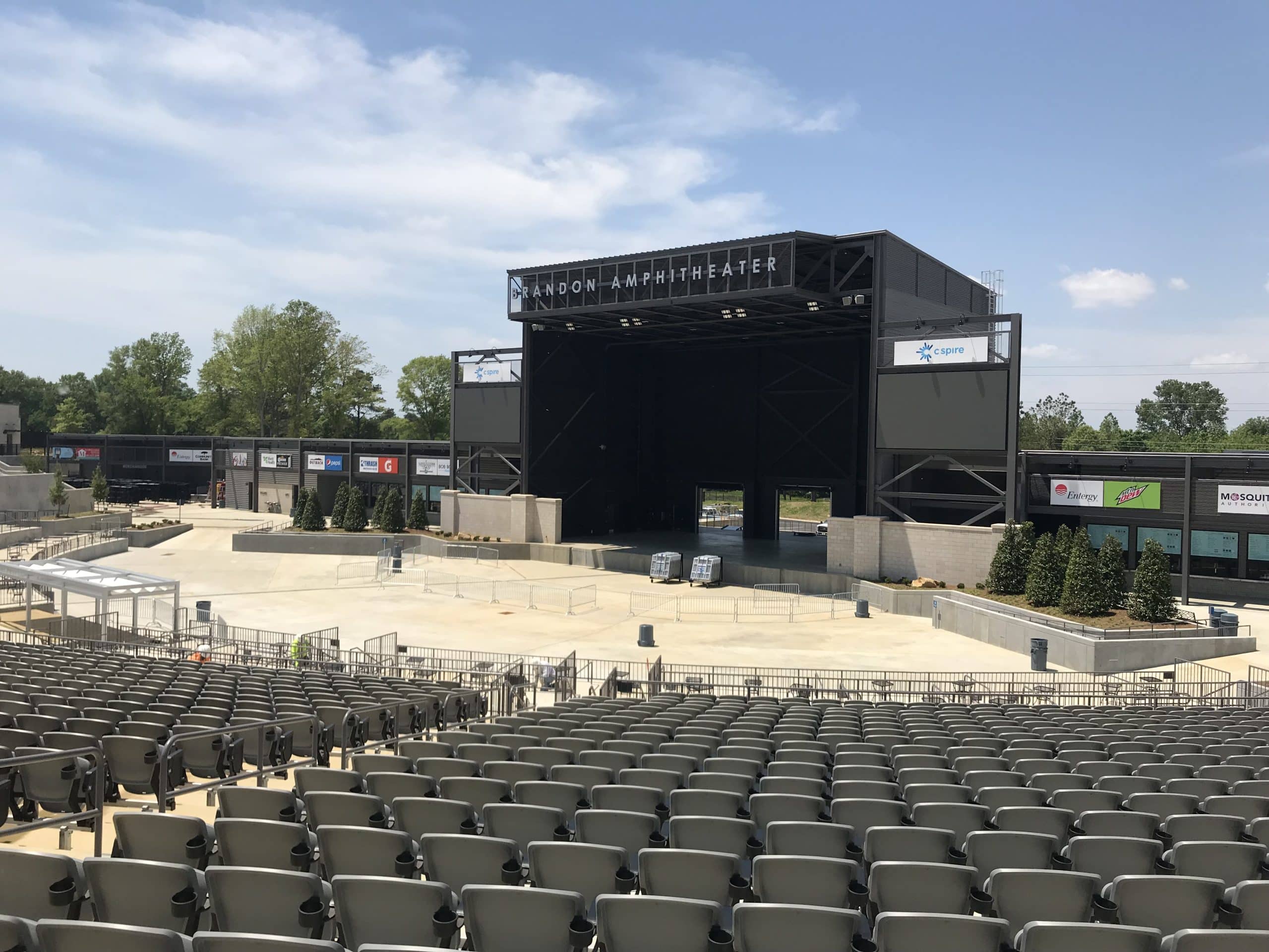 Seating Chart Brandon Amphitheater