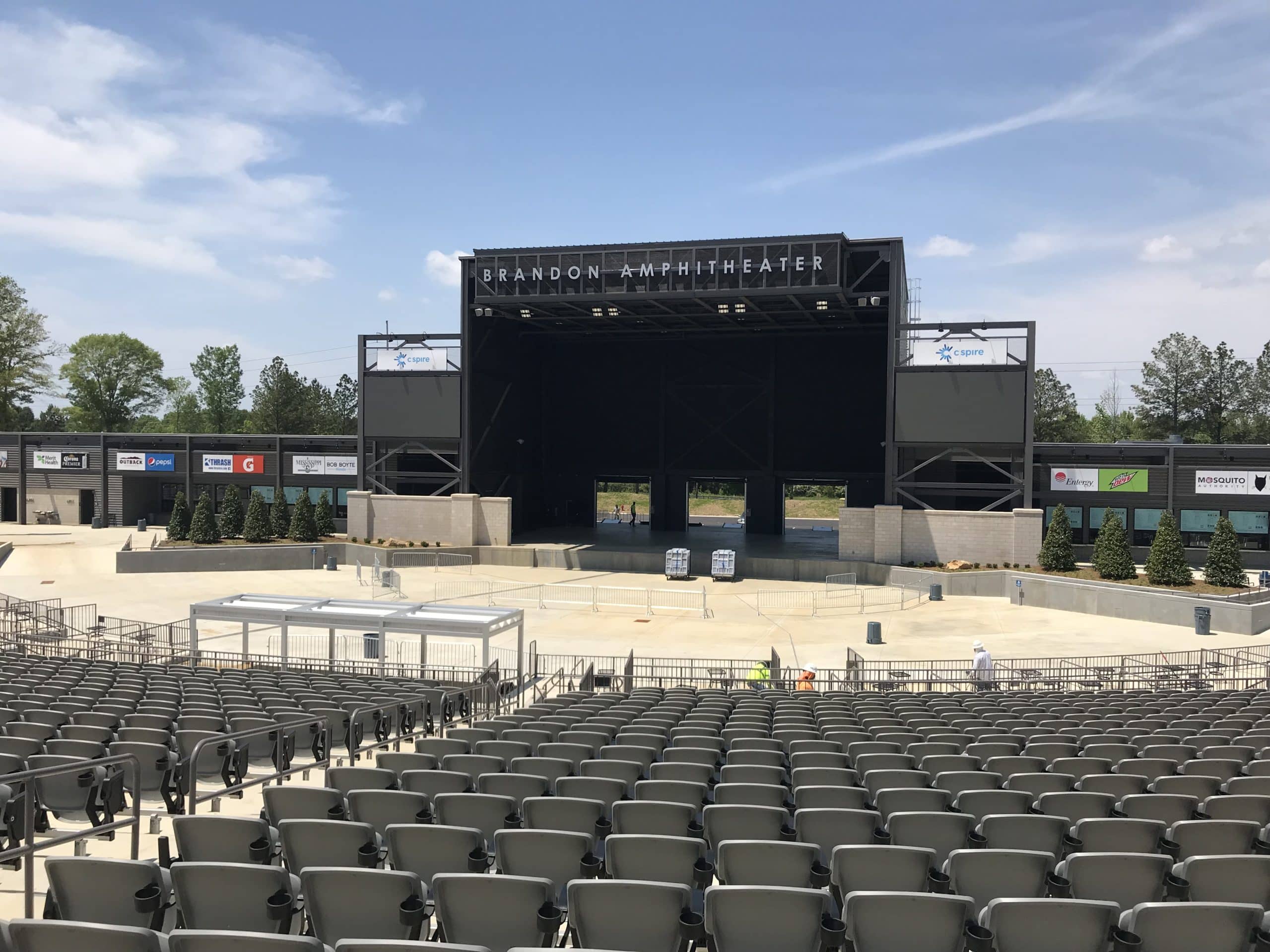 Seating Chart Brandon Amphitheater