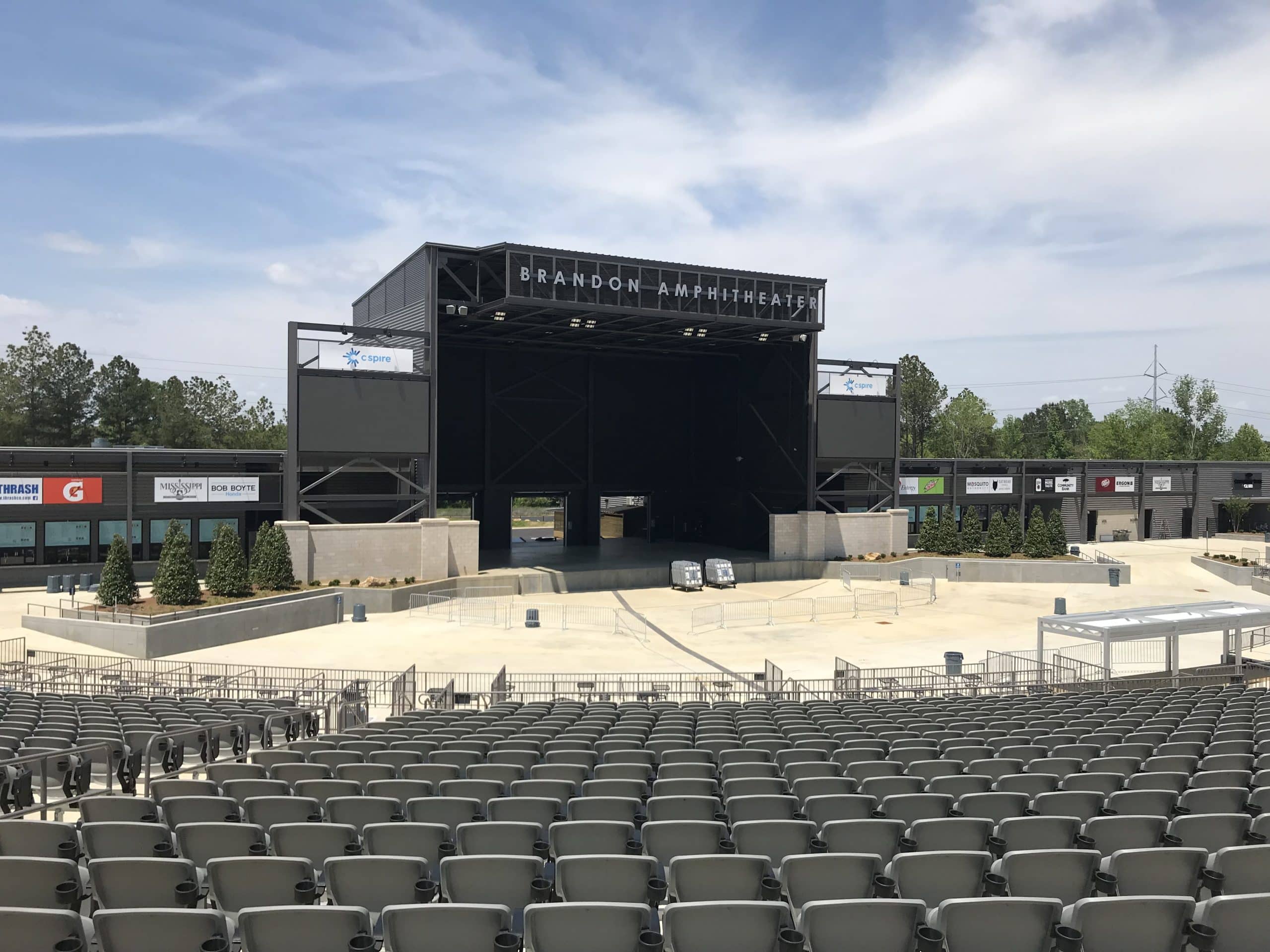 Seating Chart Brandon Amphitheater